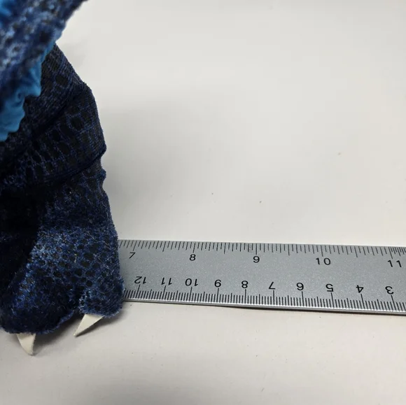 Folkmanis Three-Headedblue Dragon Hand Puppet Storytelling Play Fun For Kids - Picture 14 of 16